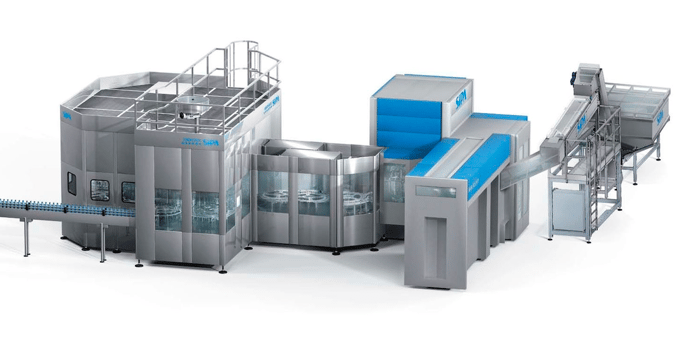 pet bottle filling and capping machine