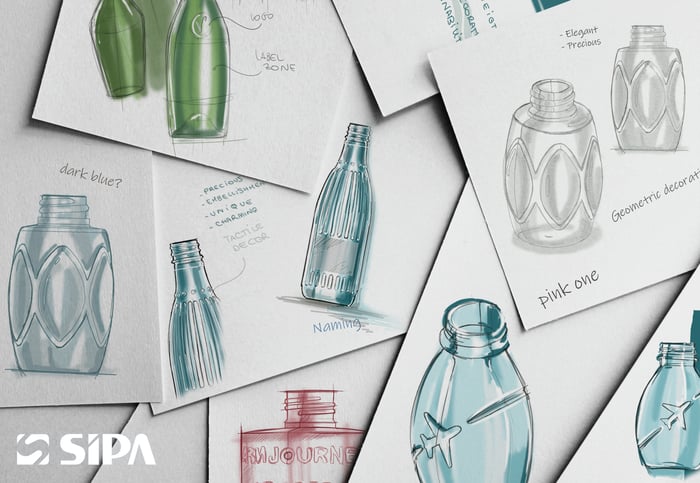 Creativity and packaging design: customized bottles to boosts sales