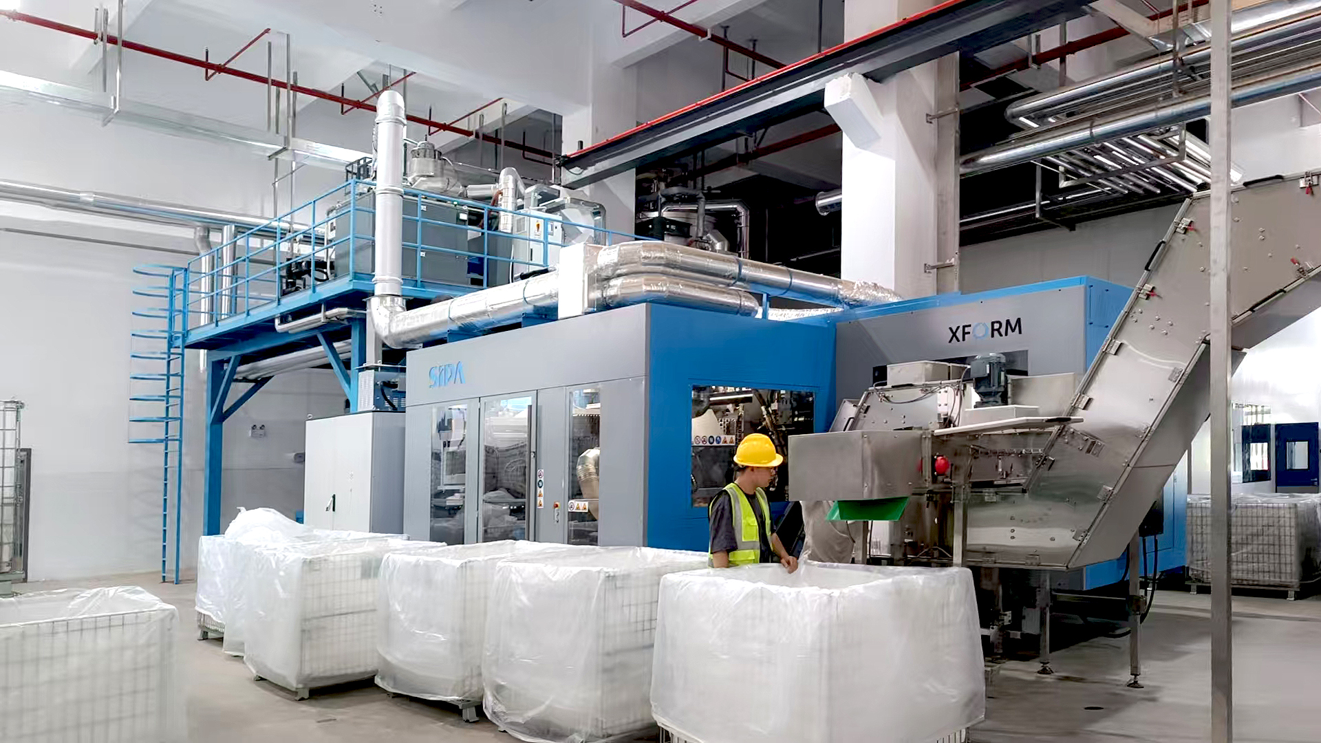 SIPA Xform at Wahaha plant